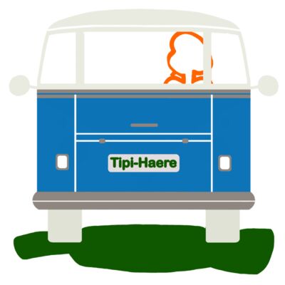 Tipi-Haere (back print) Thumbnail